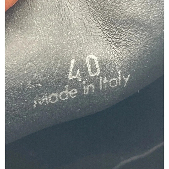 Celine Paris Womens Size EU 40 Slip On Blue Plaid Print Canvas Sneakers Shoes - Picture 14 of 16